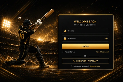 User interacting with betting app